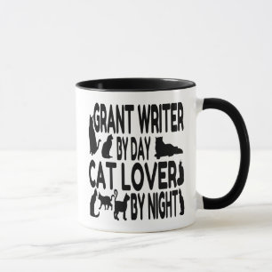 Mug Amoureux des chats Grant Writer