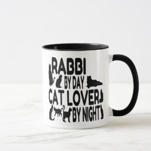 Mug Amoureux des chats Rabbi