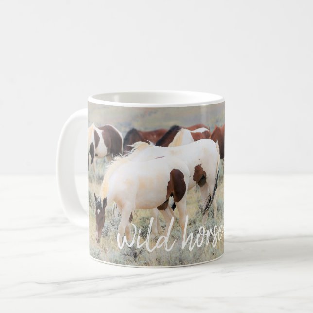 Mug Amoureux des Chevaux sauvages (Devant gauche)