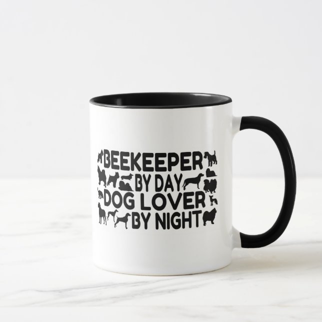 Mug Amoureux des chiens apiculteur (Droite)