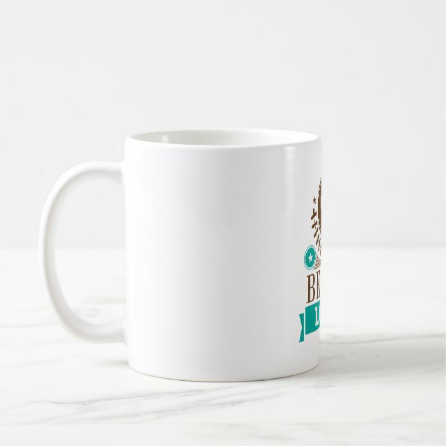 Mug Amoureux des chiens beagle (Gauche)