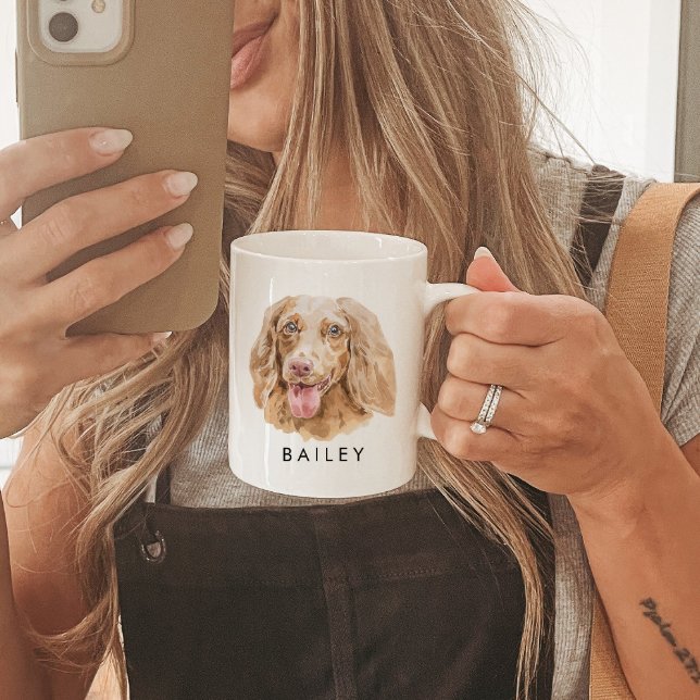 Mug Amoureux des chiens Dachshund personnalisé (Créateur téléchargé)
