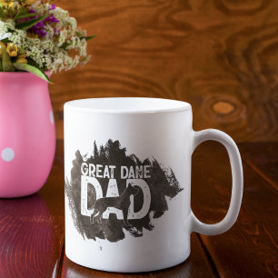 Mug Amoureux des chiens d'Fête des pères Great Dane Da