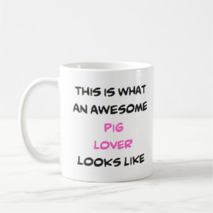 Mug amoureux des cochons, génial