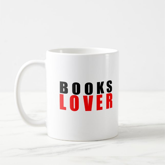 Mug Amoureux des livres (Gauche)