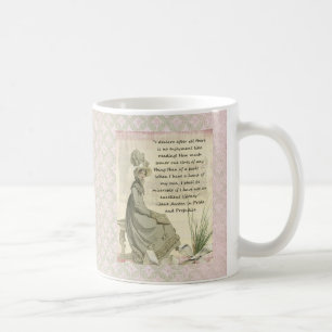 Mug Amoureux des livres de Jane Austen