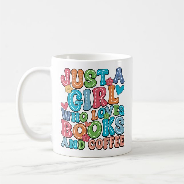 Mug Amoureux des livres et du café (Gauche)
