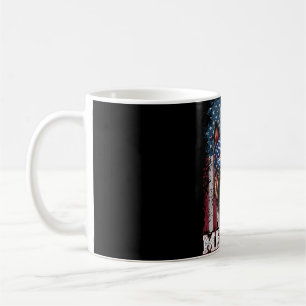 Mug Amoureux du berger hollandais patriotique Drapeau