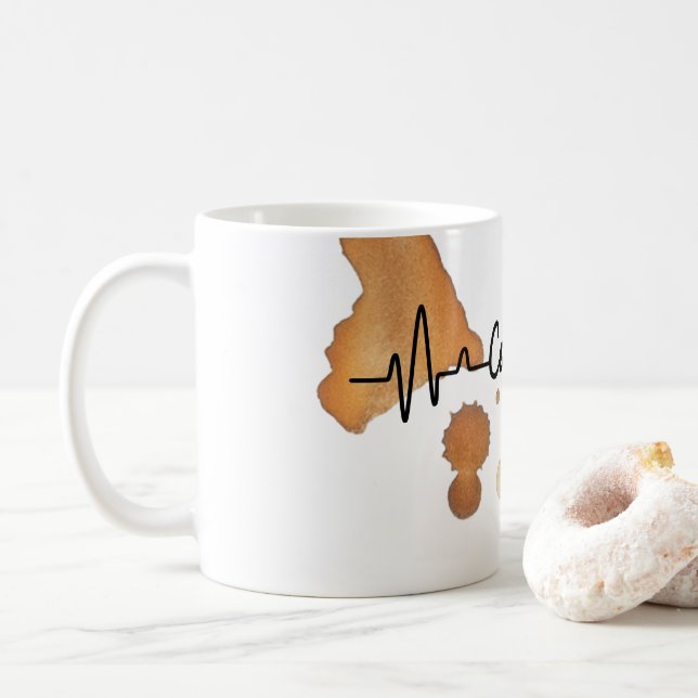 Mug amoureux du café (Avec donut)