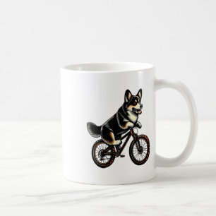 Mug Amoureux du chien Corgi Gallois de Pembroke tricol