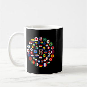 Mug Amoureux du Football 2026 Drapeaux Sport Mondial