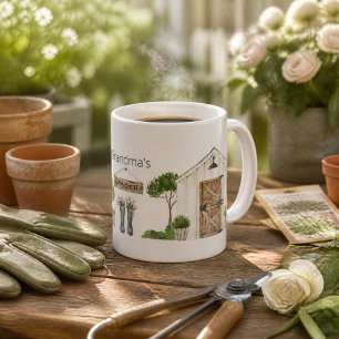 Mug Amoureux du jardinage de jardin 