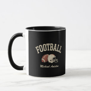 Mug Amoureux du jeu de football américain personnalisé