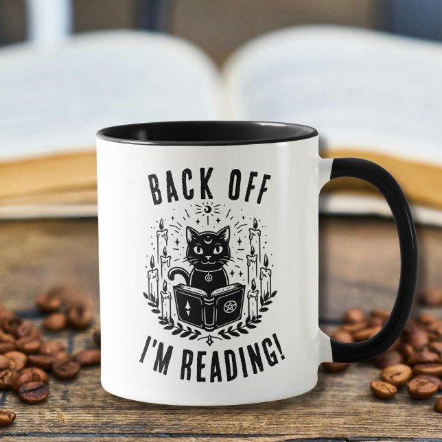 Mug Amoureux du livre drôle Retour Je lis (Créateur téléchargé)