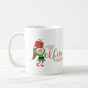 Mug Amoureux Elf Joyeux Noël Elfin