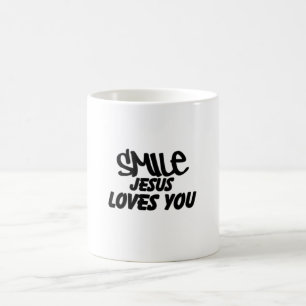 Mug Amours de Jésus de sourire que vous attaquez
