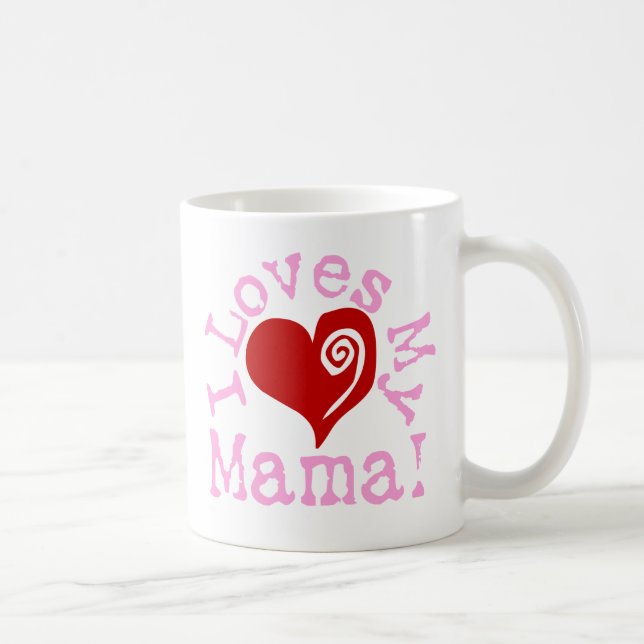Mug Amours I ma maman (Droite)