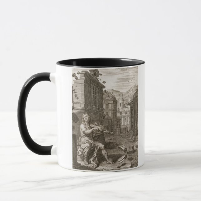 Mug Amphion construit les murs de Thebes par la (Gauche)