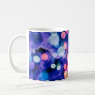 Mug ampoules scintillantes lumières arrière - plan : f