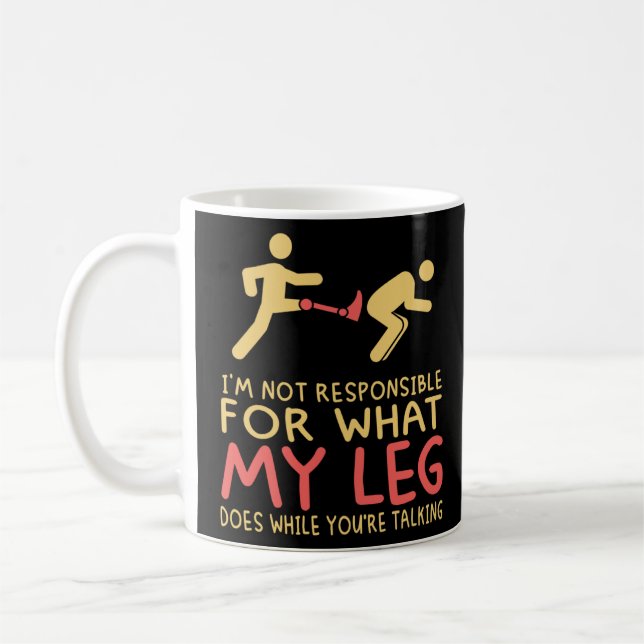 Mug Amputation prothétique de la jambe bionique (Gauche)