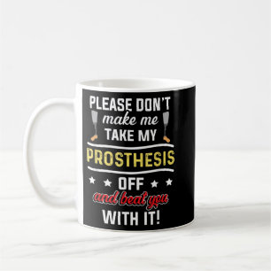 Mug Amputé Humour Beat Leg Arm Drôle Cadeaux de récupé