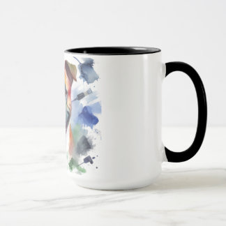 Mug Amstaff färgrik. 