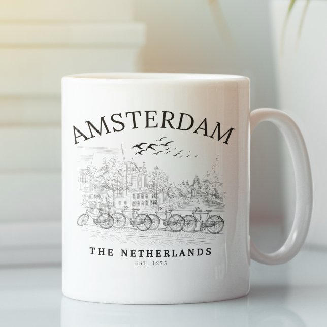 Mug Amsterdam Beautiful Landscape (Créateur téléchargé)