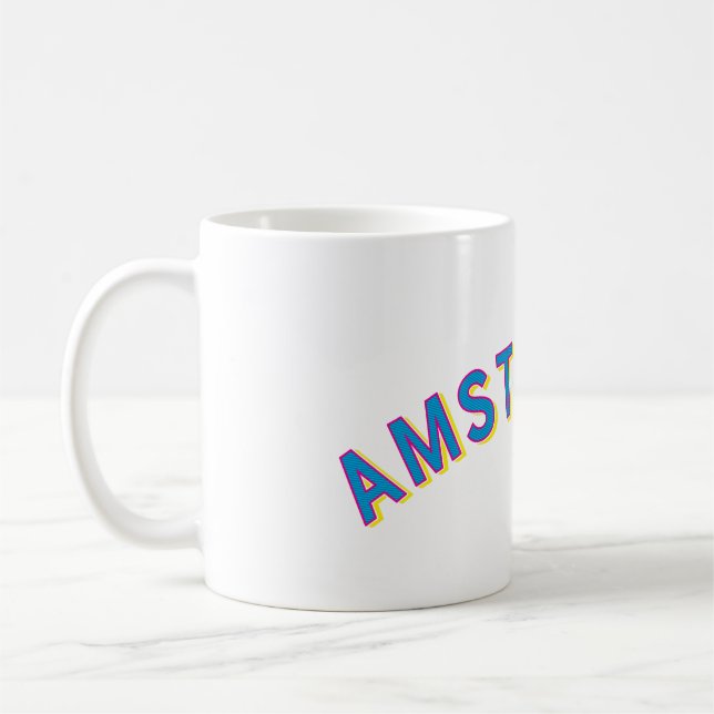 Mug Amsterdam, Netherlands Vintage Arch (Gauche)