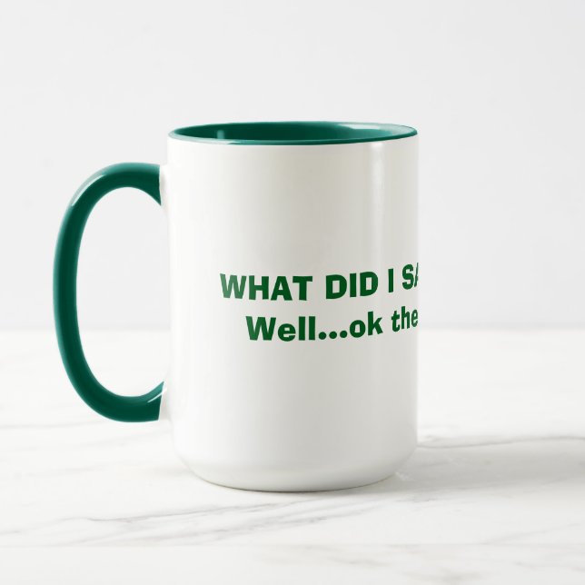 Mug amusant (Gauche)