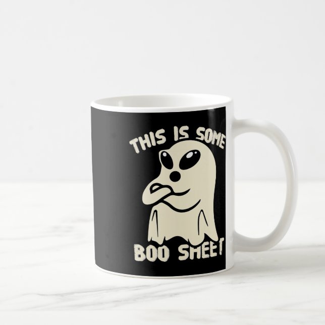 Mug Amusant Alien Bull Ghost Halloween C'Est Un Petit  (Droite)