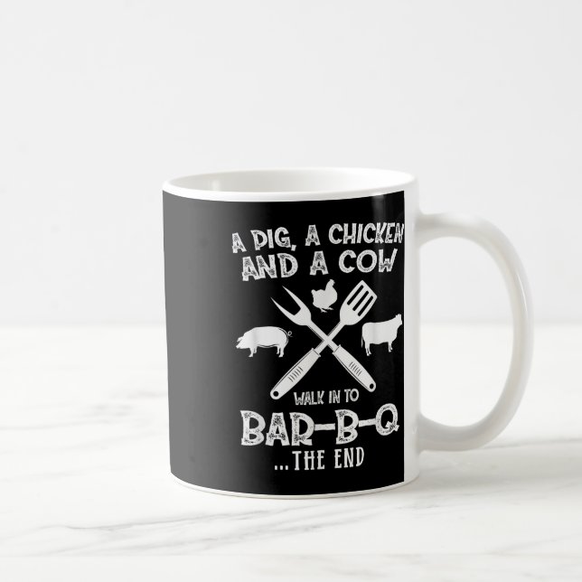 Mug Amusant Barbecue Conception Pour Les Amateurs De F (Droite)