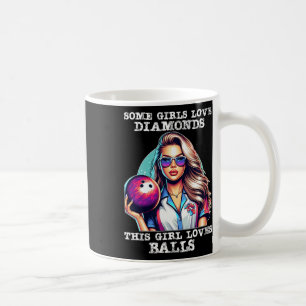 Mug Amusant Bowling Art Pour Femmes Filles Track Bowli