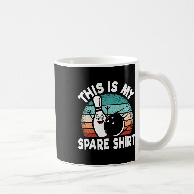 Mug Amusant Bowling Lover Bowler C'Est Mon Épargne 1 (Droite)