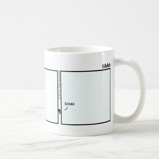 Mug Amusant chichi chichi muscade - 123 (Droite)