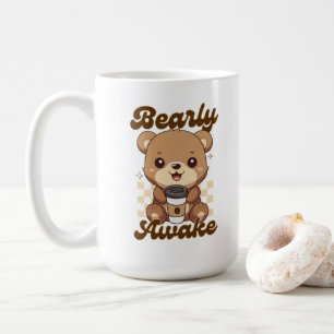 Mug Amusant Cute Bear Coffee Pun