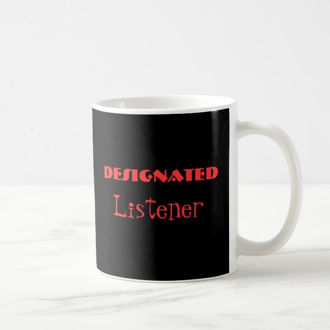 Mug amusant de l'écouteur désigné (Droite)