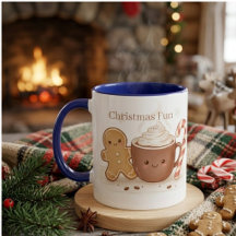 Mug amusant de Noël Merry Mist