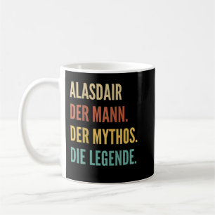 Mug Amusant design de prénom allemand - Alasdair