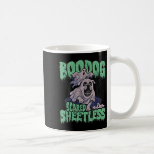 Mug Amusant Ed Anglais Bulldog Halloween, Boodog Ghost