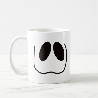 Mug Amusant, éffrayant, visage fantôme pour Halloween