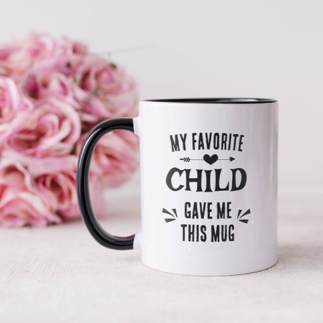 Mug Amusant enfant favori (Créateur téléchargé)