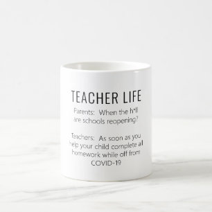 Mug Amusant Enseignant Parents 19