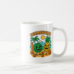 Mug Amusant Été Entre Cute Watermelon Et Pineappa Bea