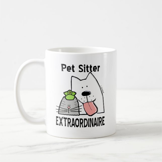 Mug Amusant Extraordinaire Animateur (Gauche)