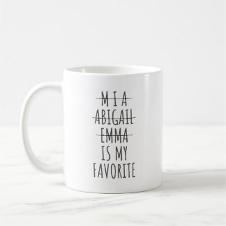 Mug Amusant Favori Mug, cadeau de Noël pour maman,