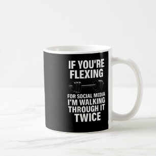 Mug Amusant Gym Flexing Workout Bodybuilding 2
