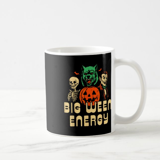 Mug Amusant Halloween Big Ween Energy Uni (Droite)