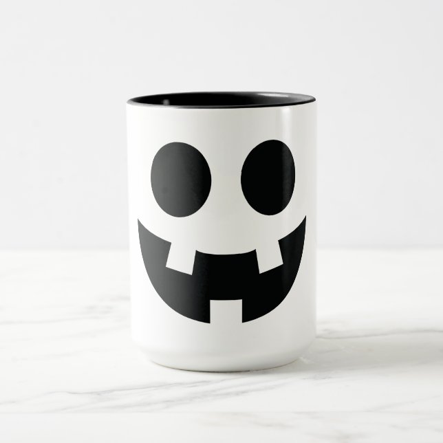 Mug Amusant Halloween Face Bumkin Smile (Centre)