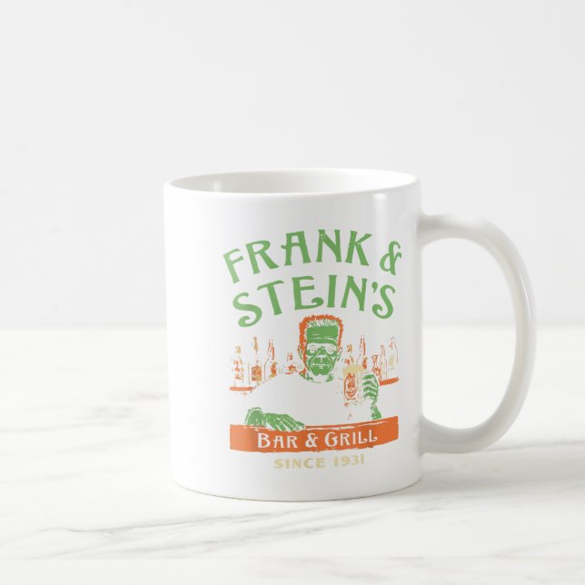 Mug Amusant Halloween Frank Et Stein's Bar Grill (Droite)