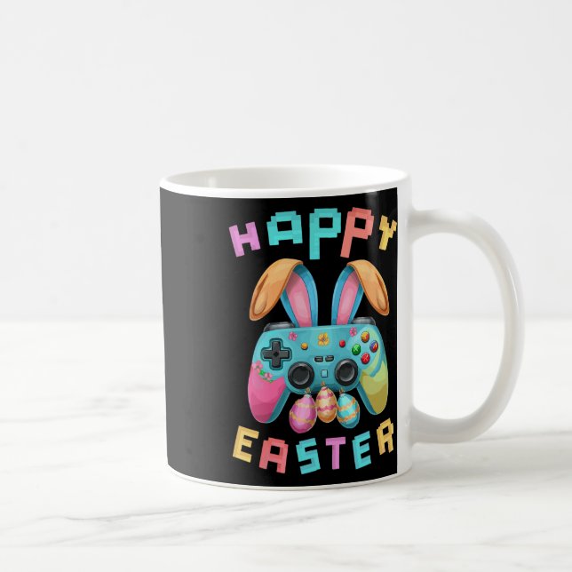 Mug Amusant Happy Bunny de Pâques contrôleur de jeu Ga (Droite)